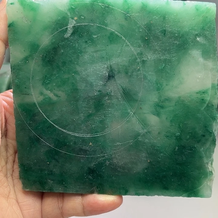 定制石英质玉（非洲翠）定制天然非洲翠手镯