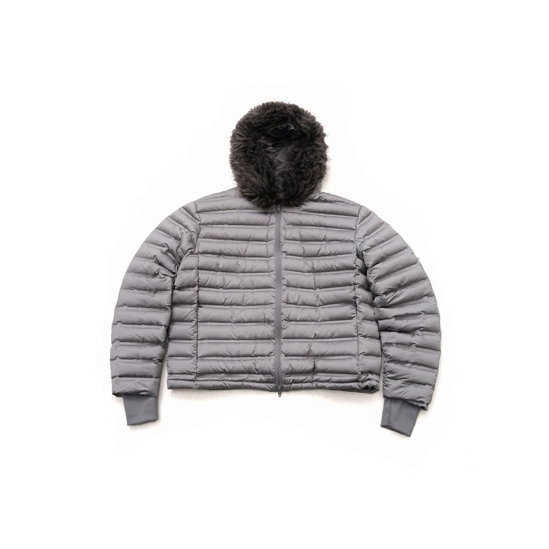 【上海】MASONPRINCE*25冬季 新型压胶云朵感 连帽毛领排骨羽绒服