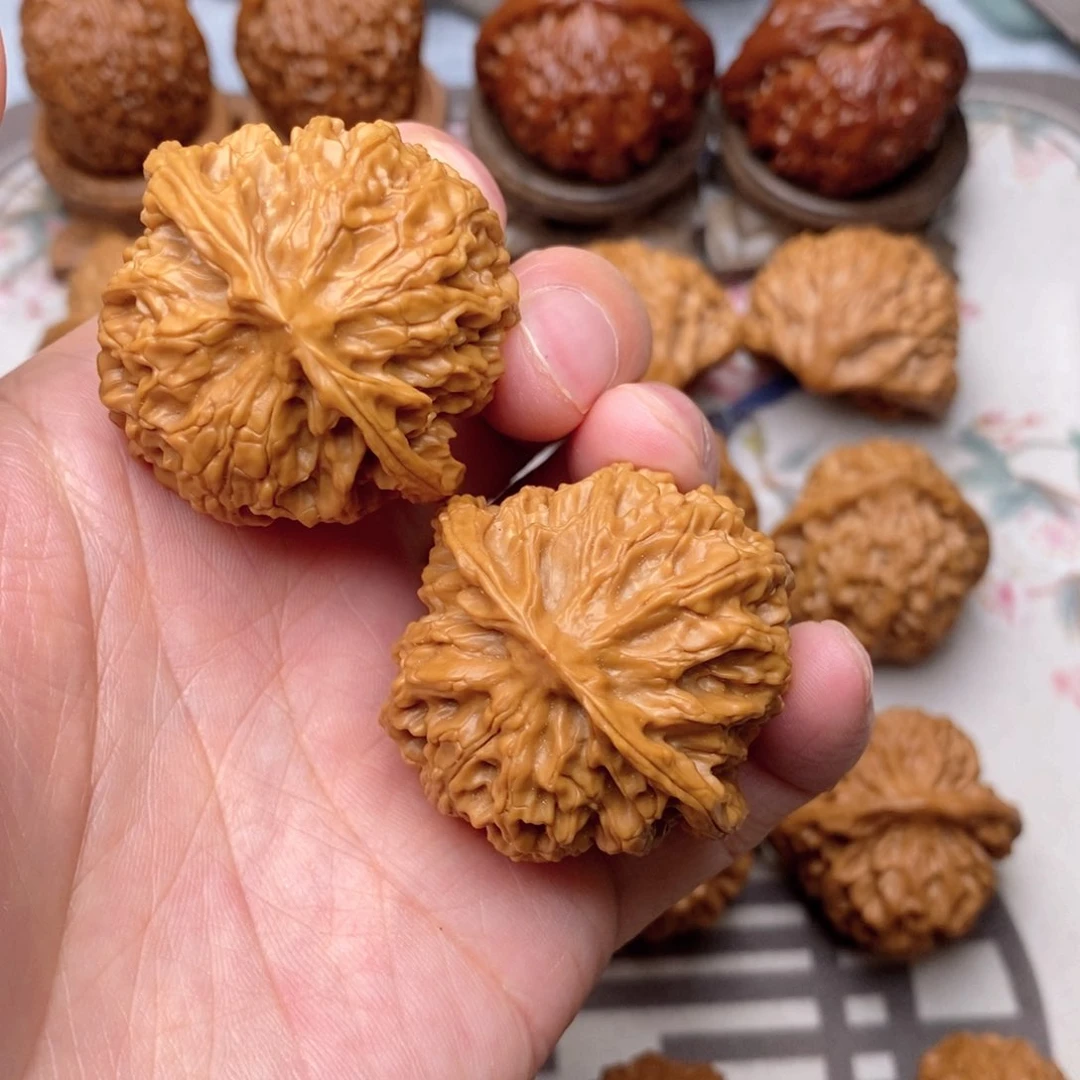 【闪购商品】文玩核桃把件苹果40