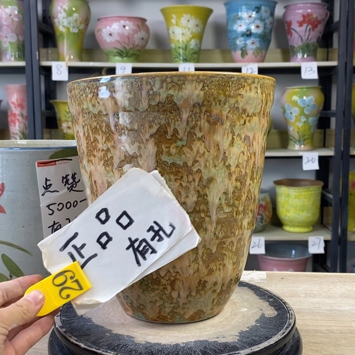 景德镇陶瓷花盆花盆