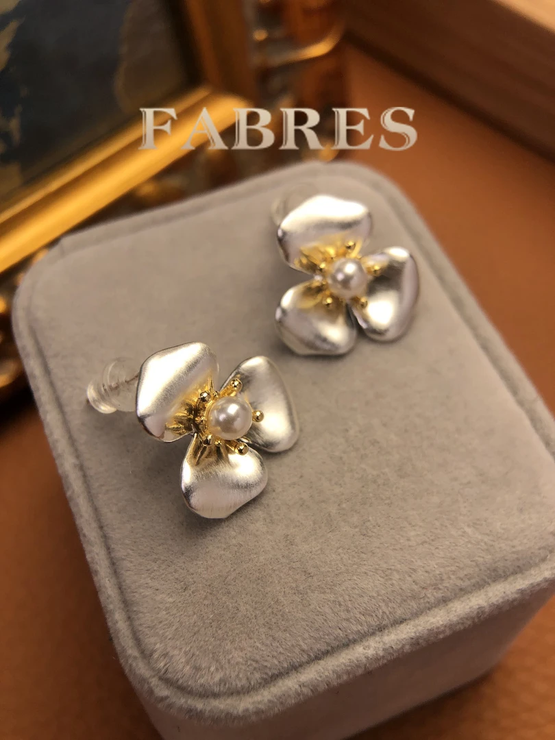 铜合金耳饰 A0196 FR★【永恒之恋】耳钉