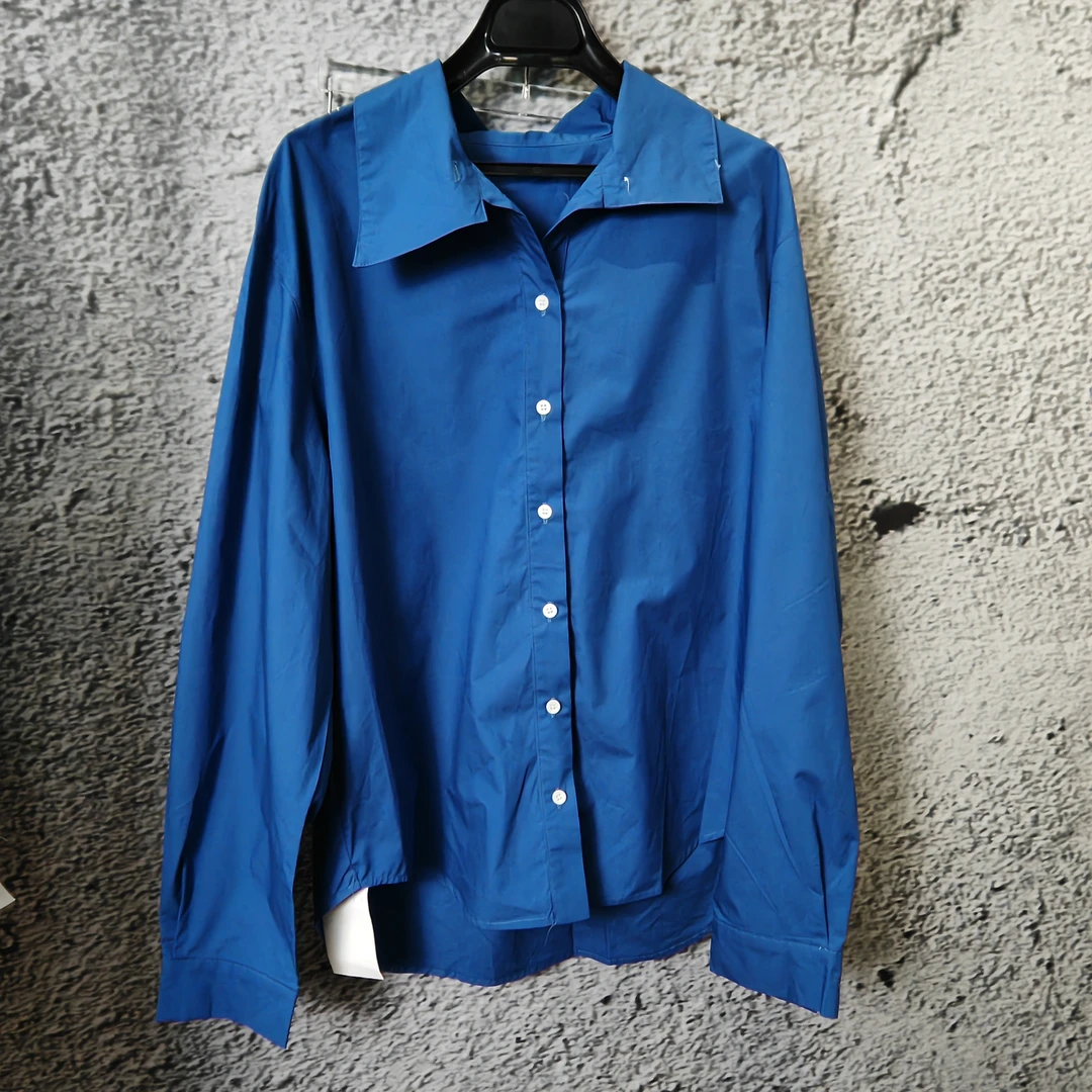 飞行服工装纯色衬衫