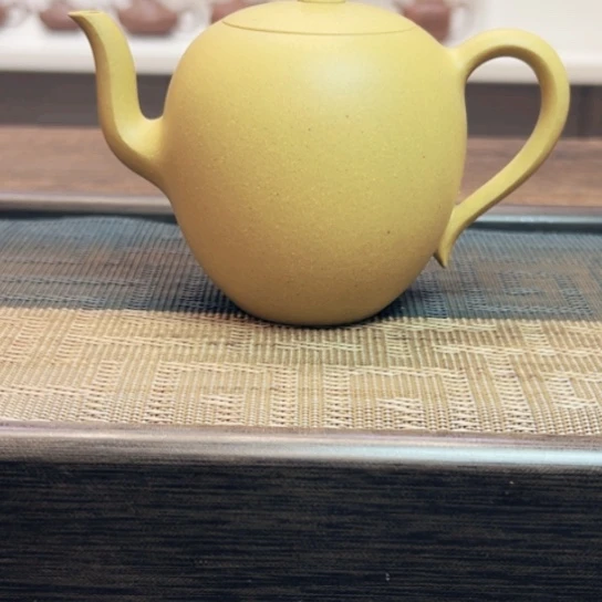 用***2茶壶紫砂黄龙山原矿大水潭本绿半手工瑕(200 cc丿