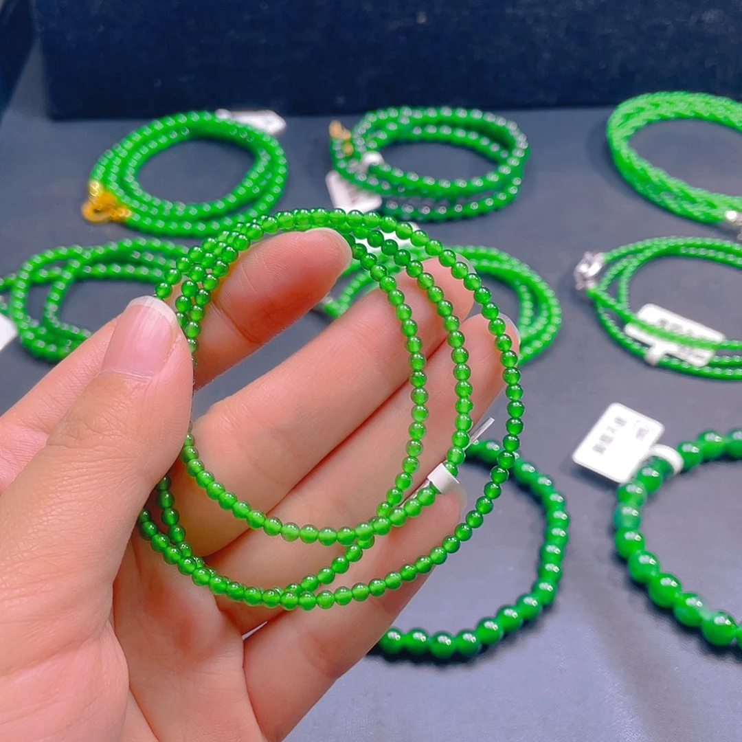 翡翠未镶嵌颈饰卡3