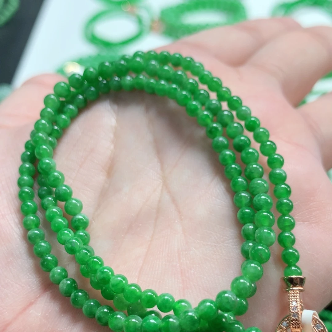 翡翠未镶嵌手链翡翠