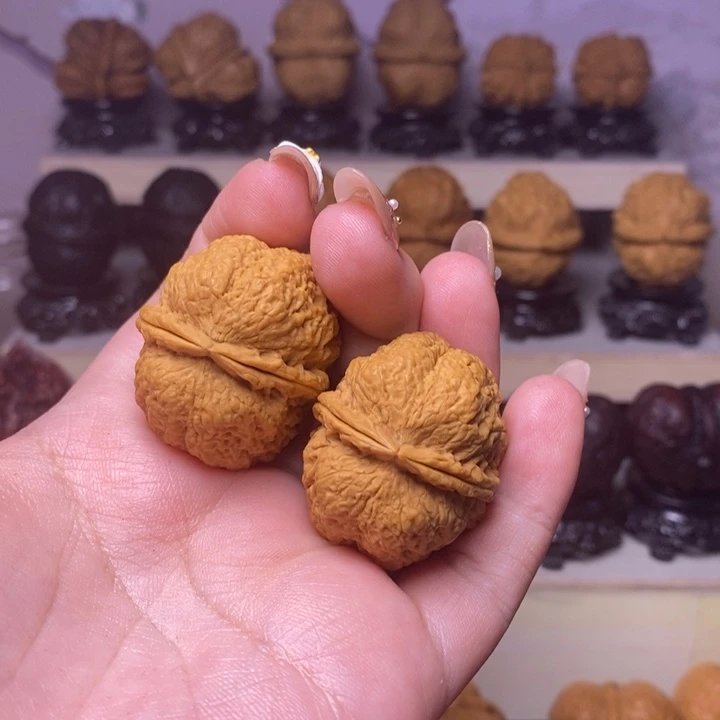 桃核把件鱼子纹开背金蟾王35尺t 4
