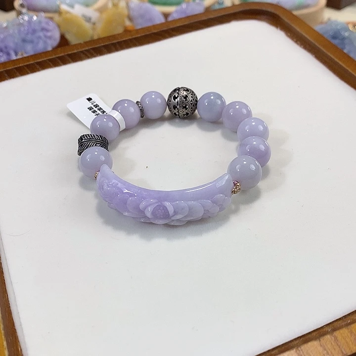 翡翠未镶嵌手链翡翠手牌