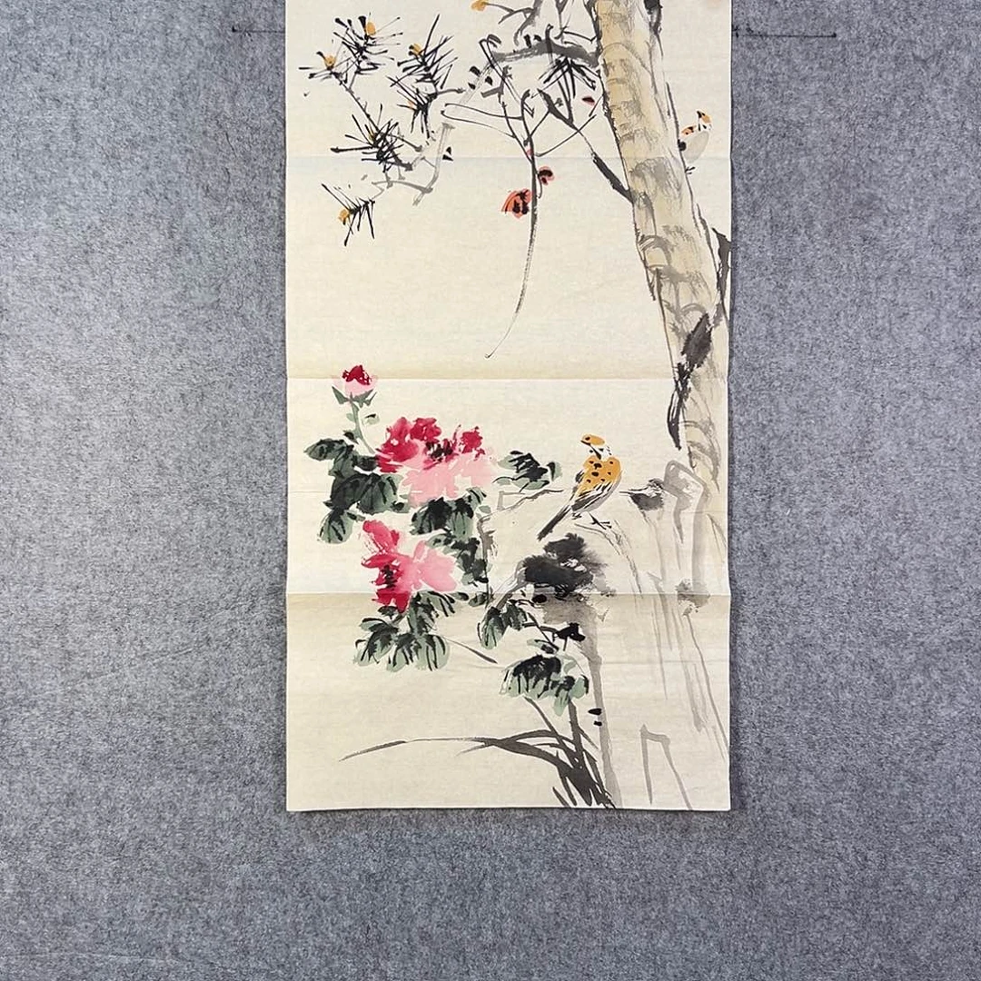 国画229 牡丹之歌传情传人心