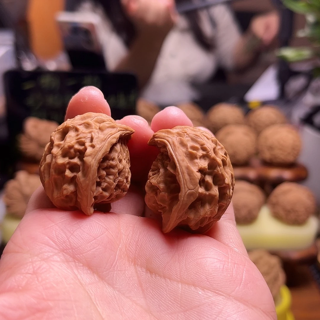 文玩核桃把件34尺蛇头85