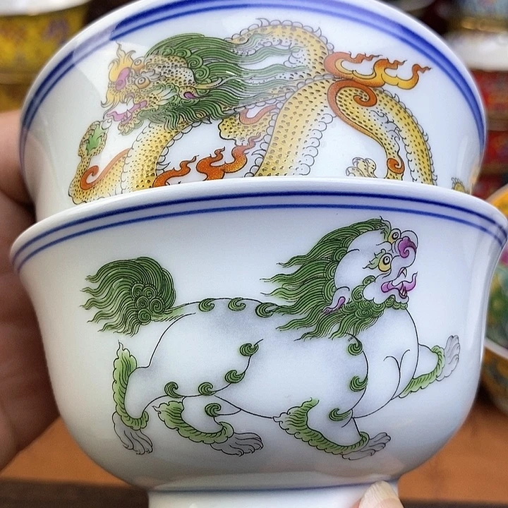 景德镇陶瓷藏式茶碗