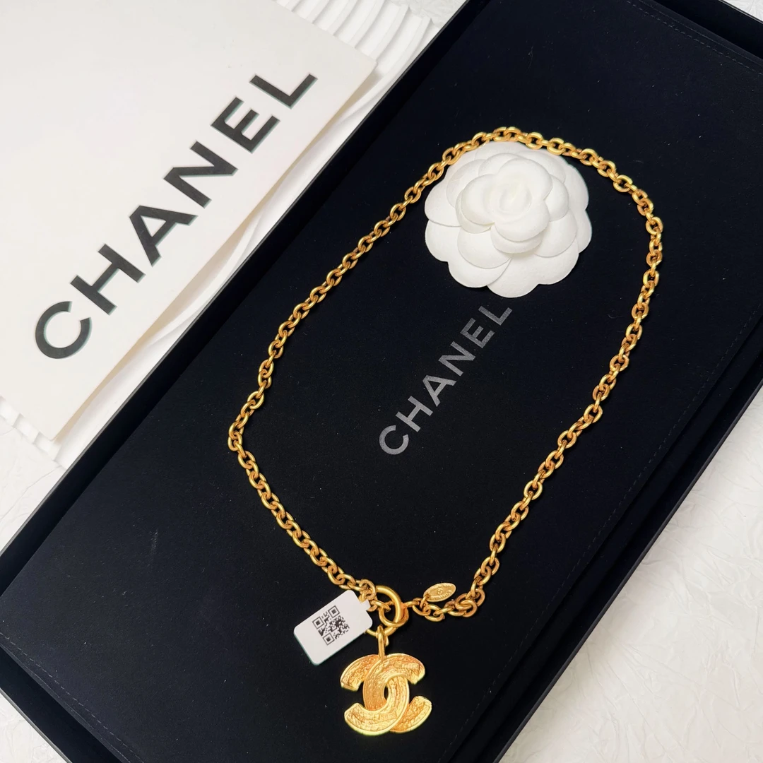 95新 Chanel/香奈儿 柚礼中古/香奈儿小鸟小号项链lz501492