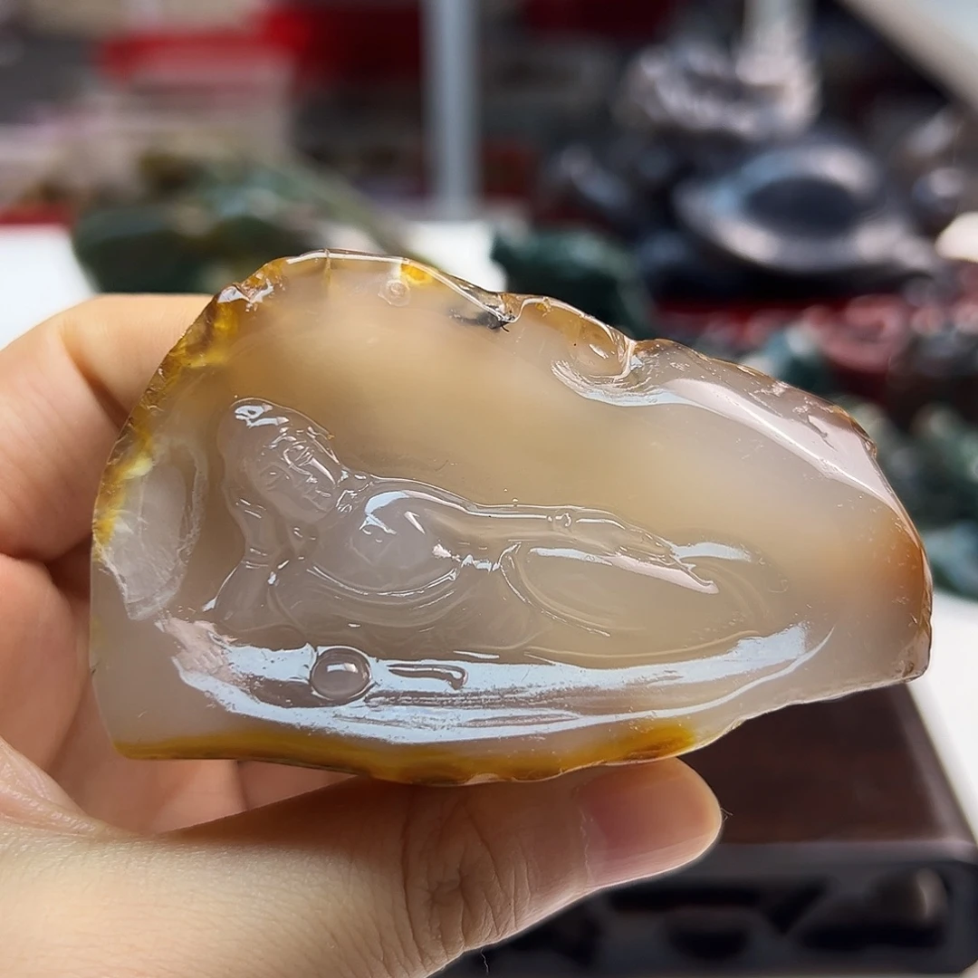 玛瑙/玉髓未镶嵌颈饰