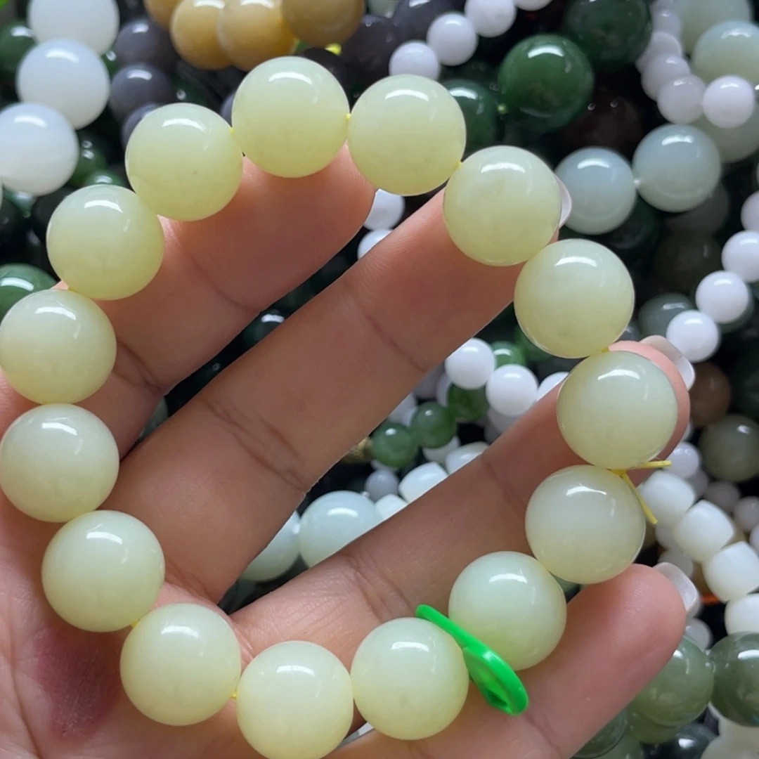 和田玉手链未镶嵌