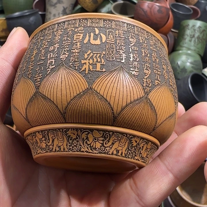 茶杯紫砂全手工制作工艺