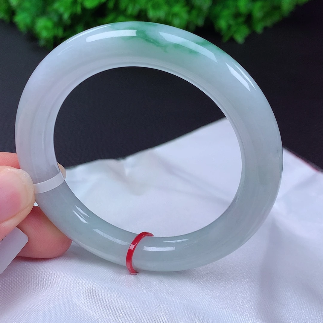 未镶嵌手镯翡翠53圈口685006