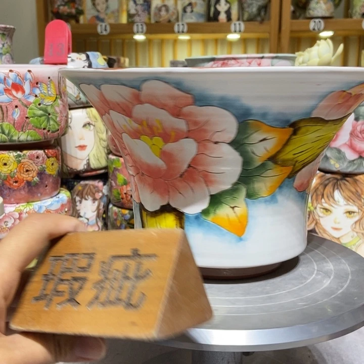 景德镇艺术手绘作品