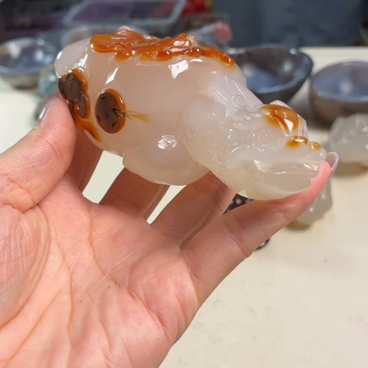玛瑙/玉髓未镶嵌吊坠(不含链)