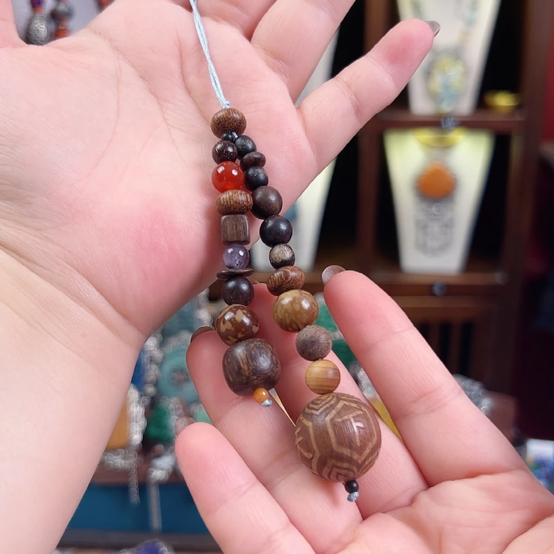 玛瑙未镶嵌挂件手机链