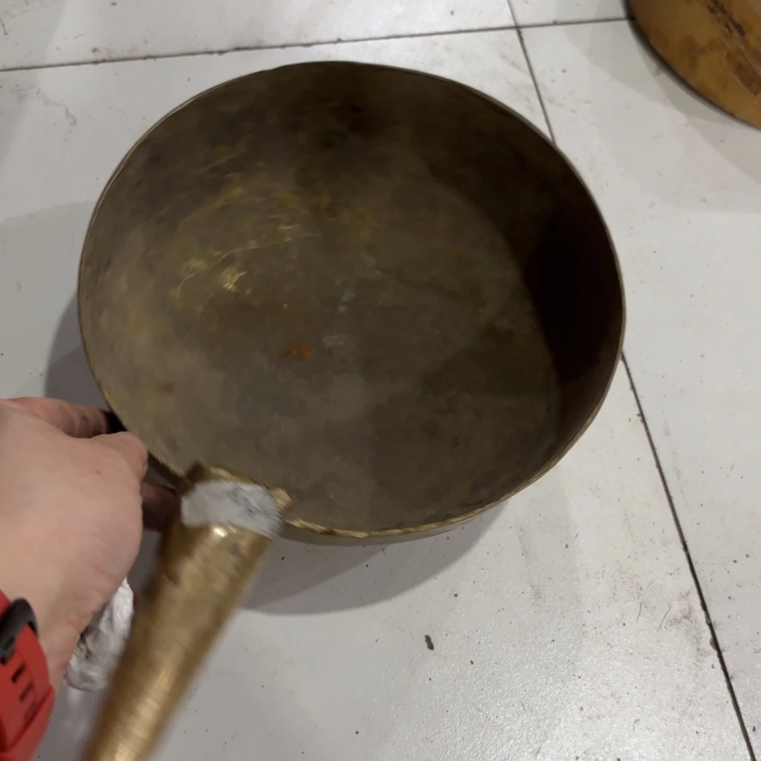 快****?民俗老物件铜水瓢