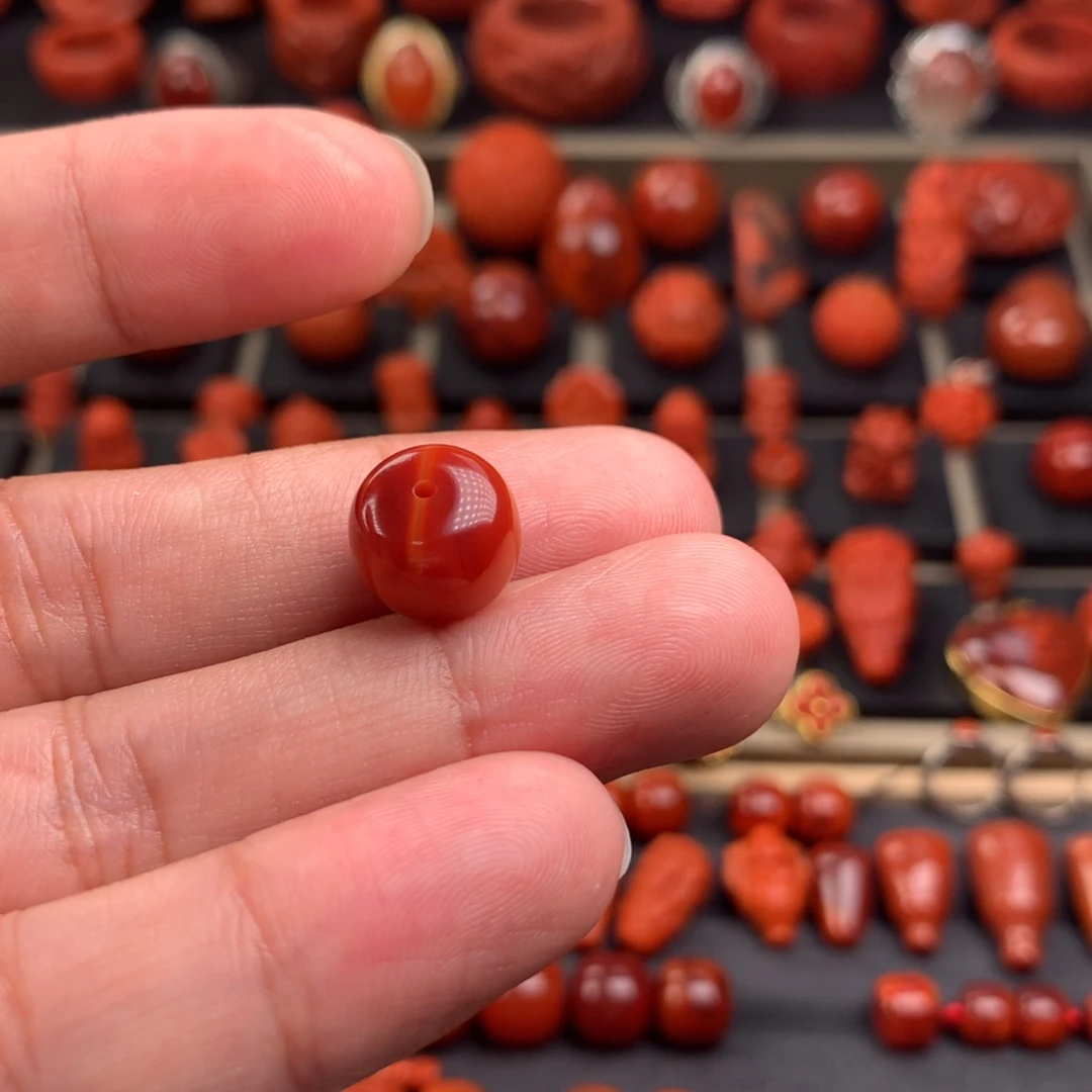 南红玛瑙老型11+未镶嵌小*康