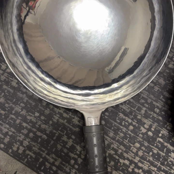 用***1熟铁手工锻打铁锅34