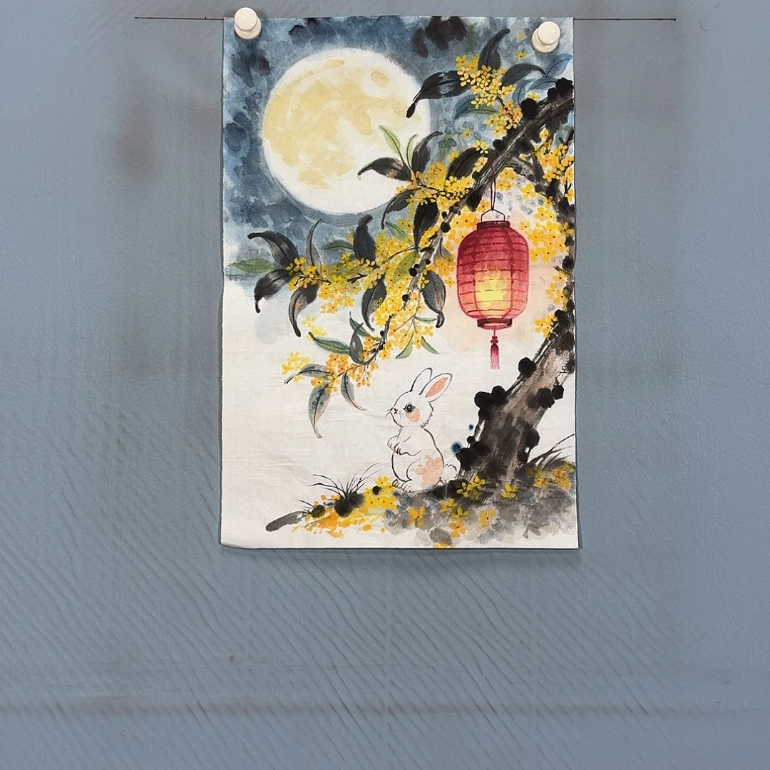 国画1319 牡丹仙子好可爱