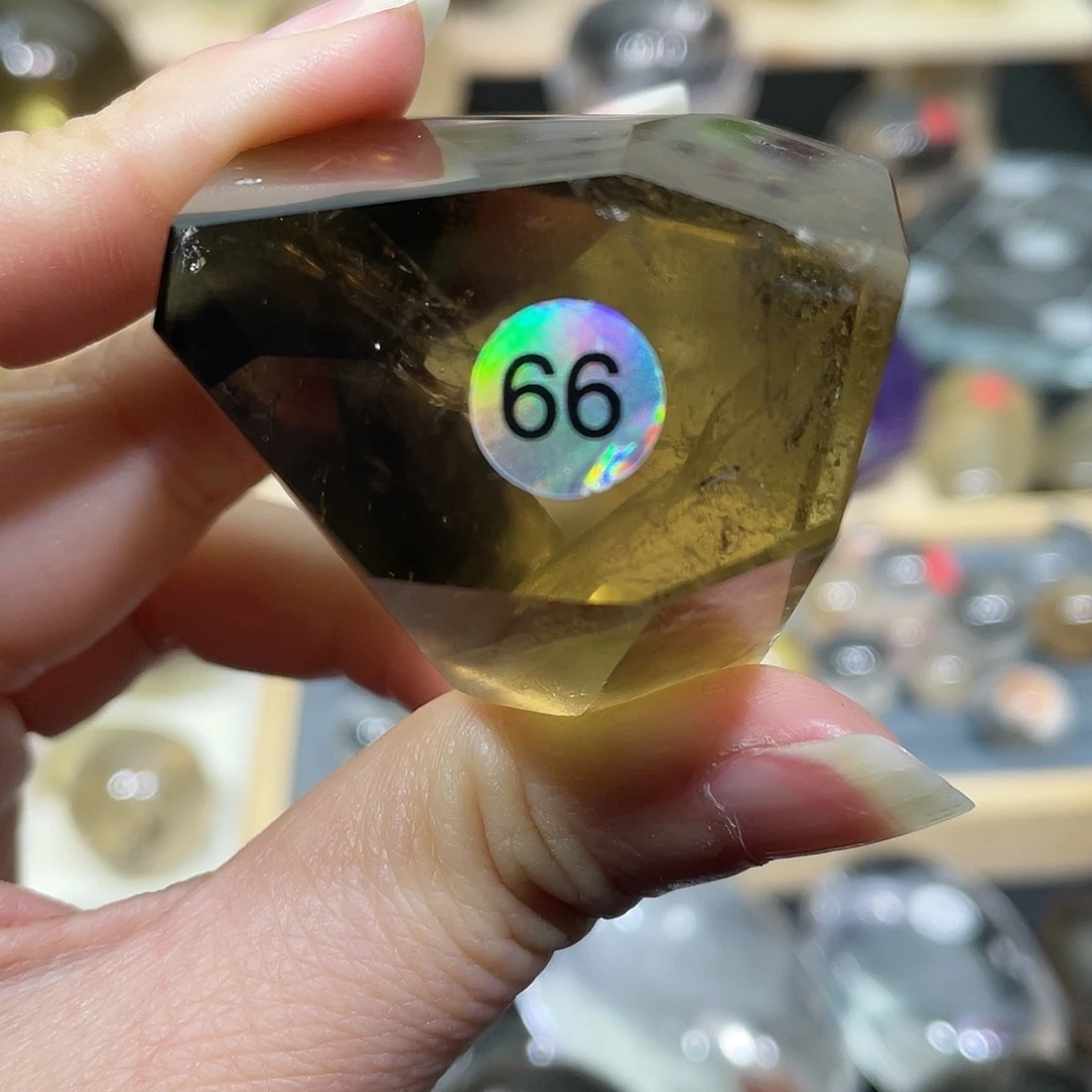 水晶未镶嵌珠宝半成品爆彩