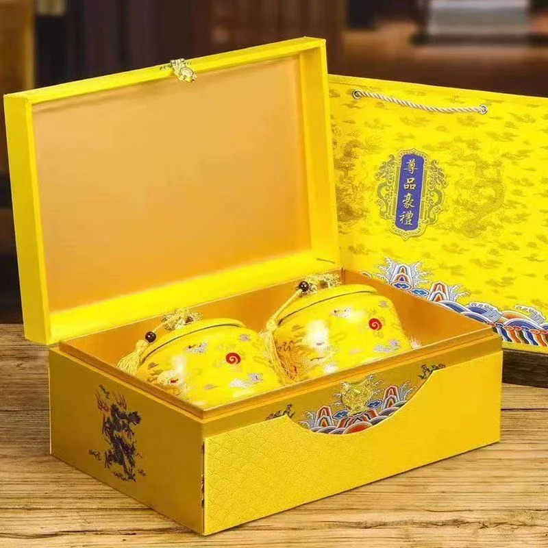 【尊品豪礼】精选武夷红茶金骏眉两罐装送领导送长辈高端礼盒装