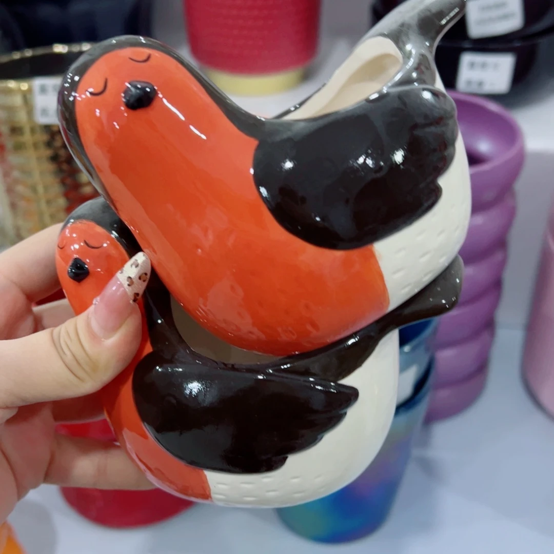 有孔，陶瓷花盆满10米包邮发货