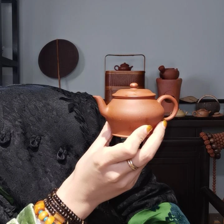 【闪购商品】紫砂茶壶茂*宫灯壶半手