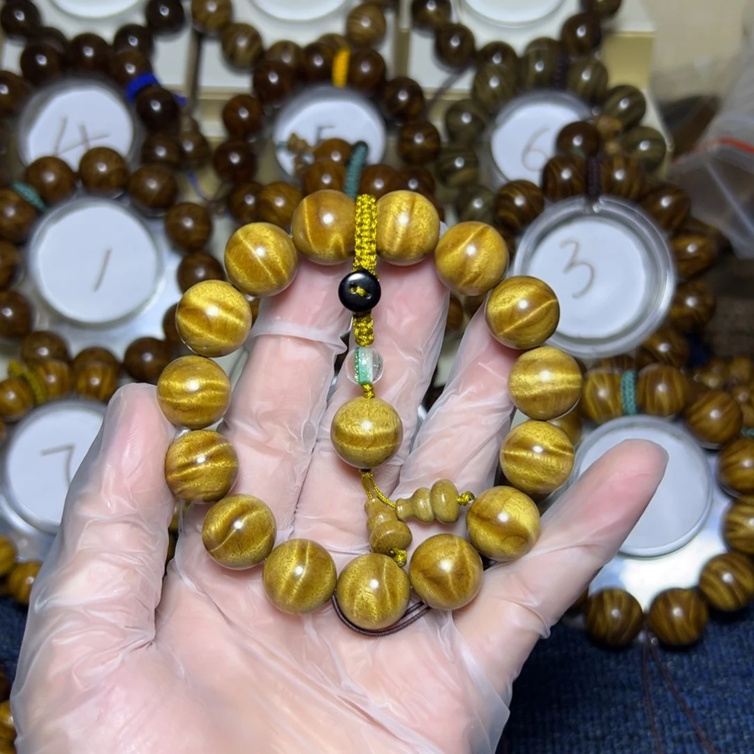 金丝楠手串/手链1.5闪电