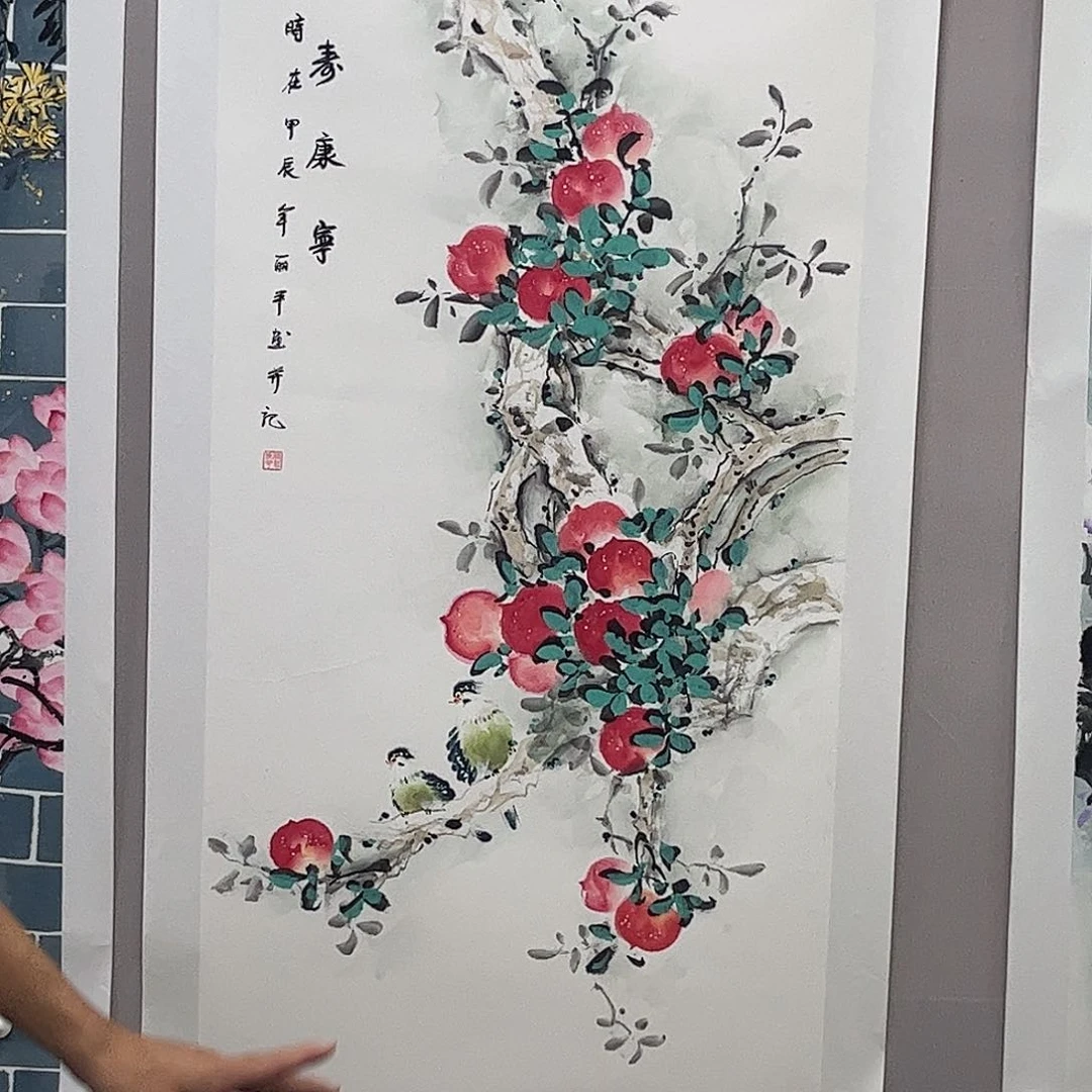 国画国画作品宣纸纯手绘