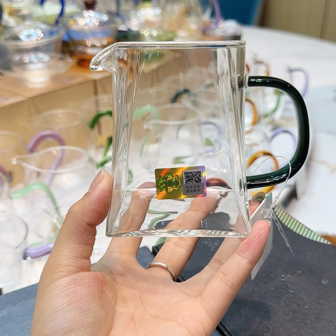 禾器墨绿色瀚然公道杯