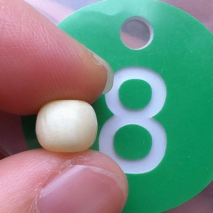 蜜蜡裸石未镶嵌8m m