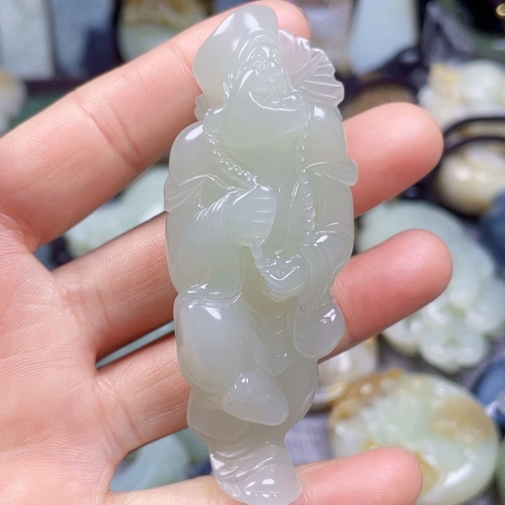 和田玉挂件未镶嵌