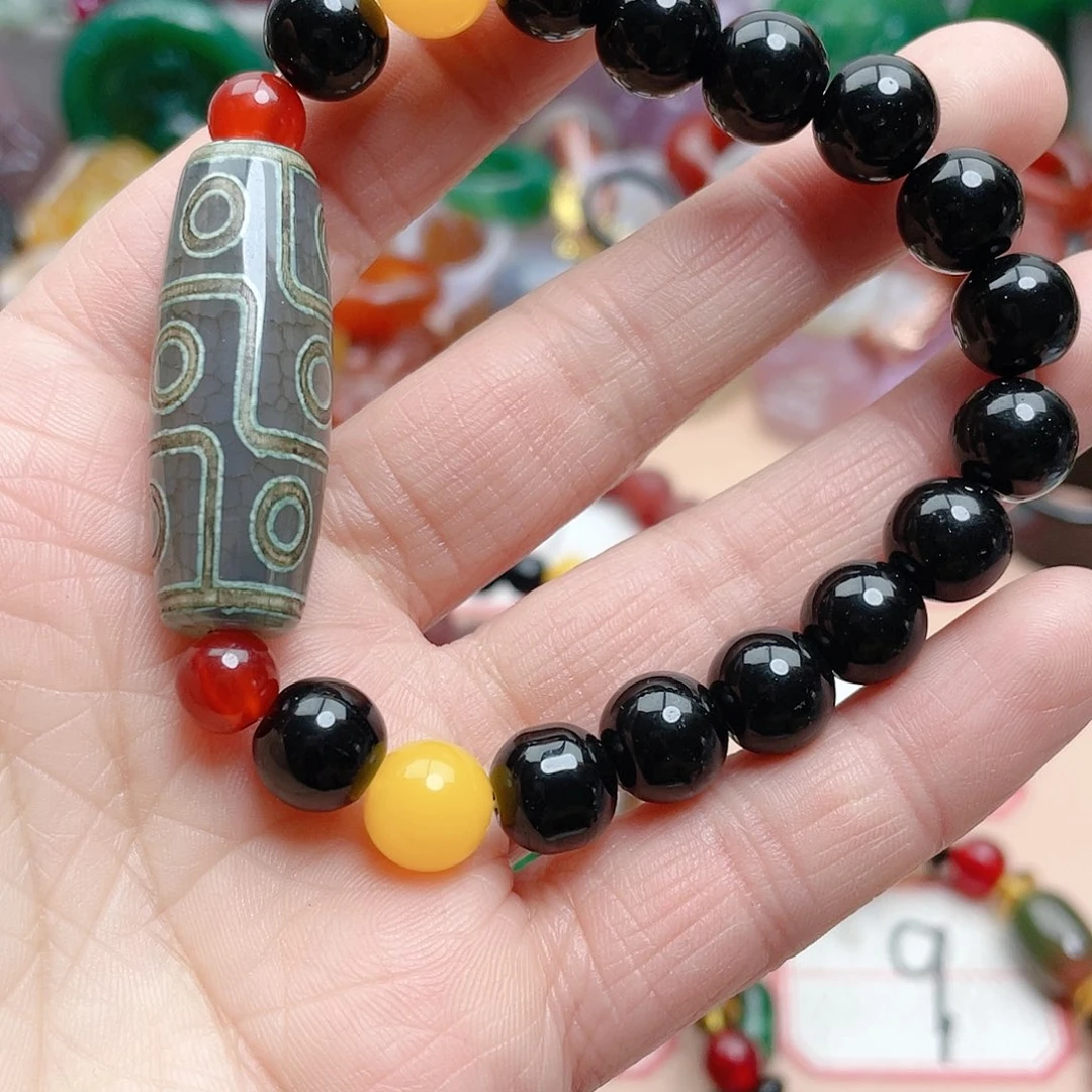 玛瑙/玉髓颈饰合金春****光