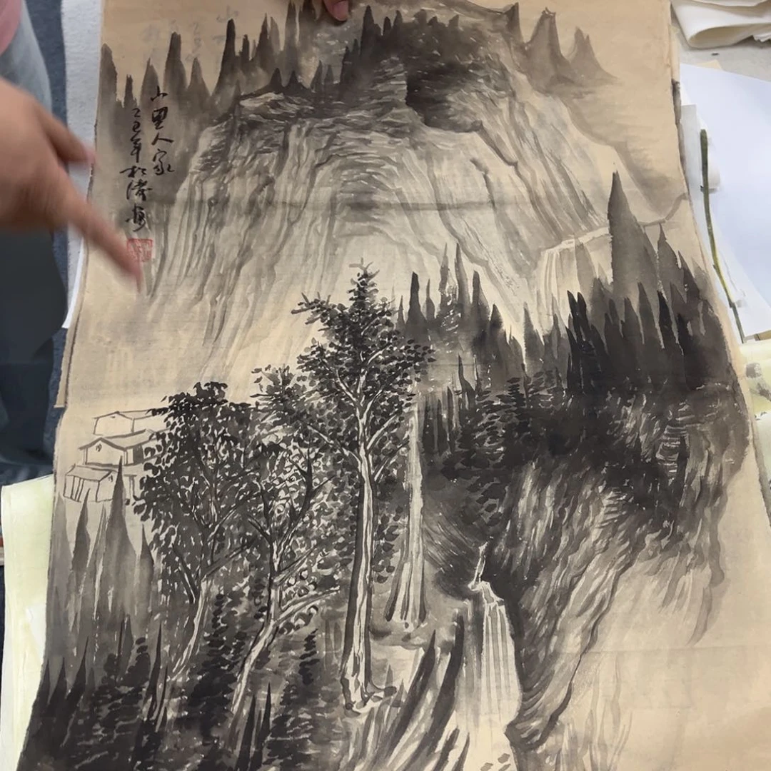 国画纯手绘字画国画作品欣赏