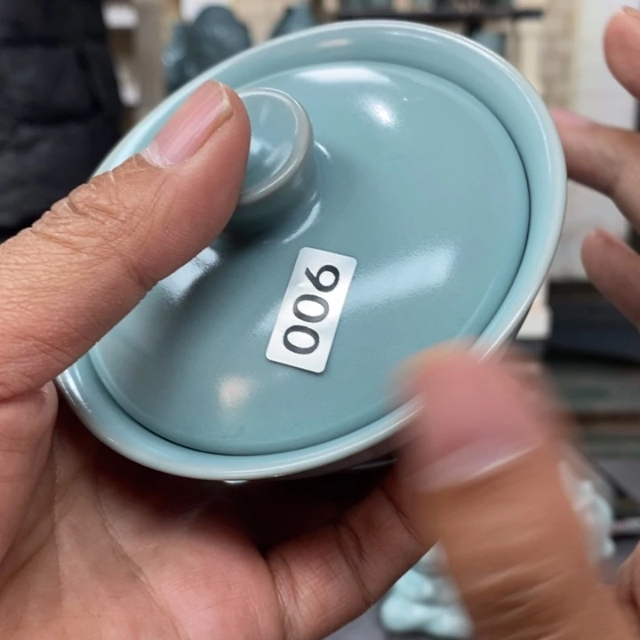 摆件?****?抱朴汝瓷仿古微瑕