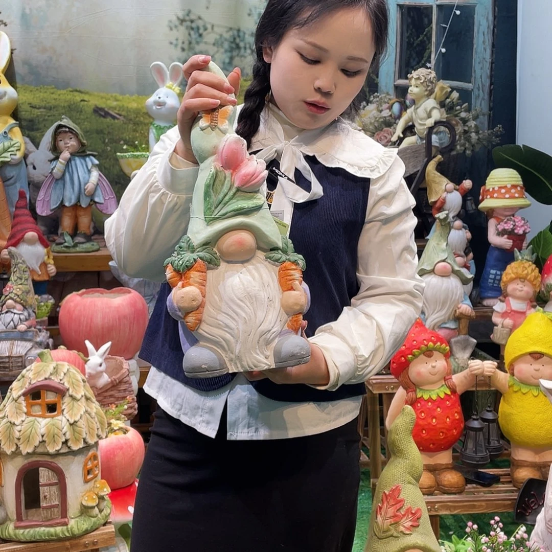 摆件花园摆件红红火火