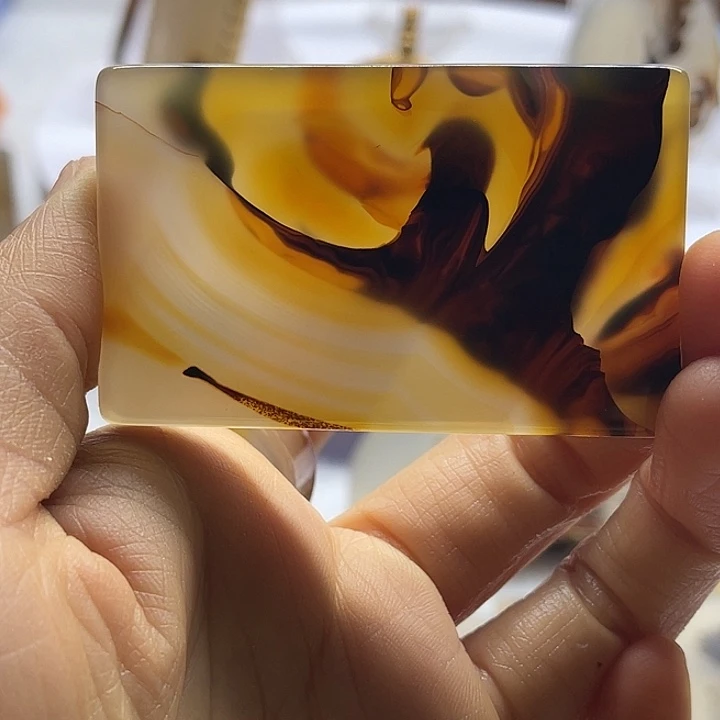 玛瑙/玉髓未镶嵌吊坠(不含链)