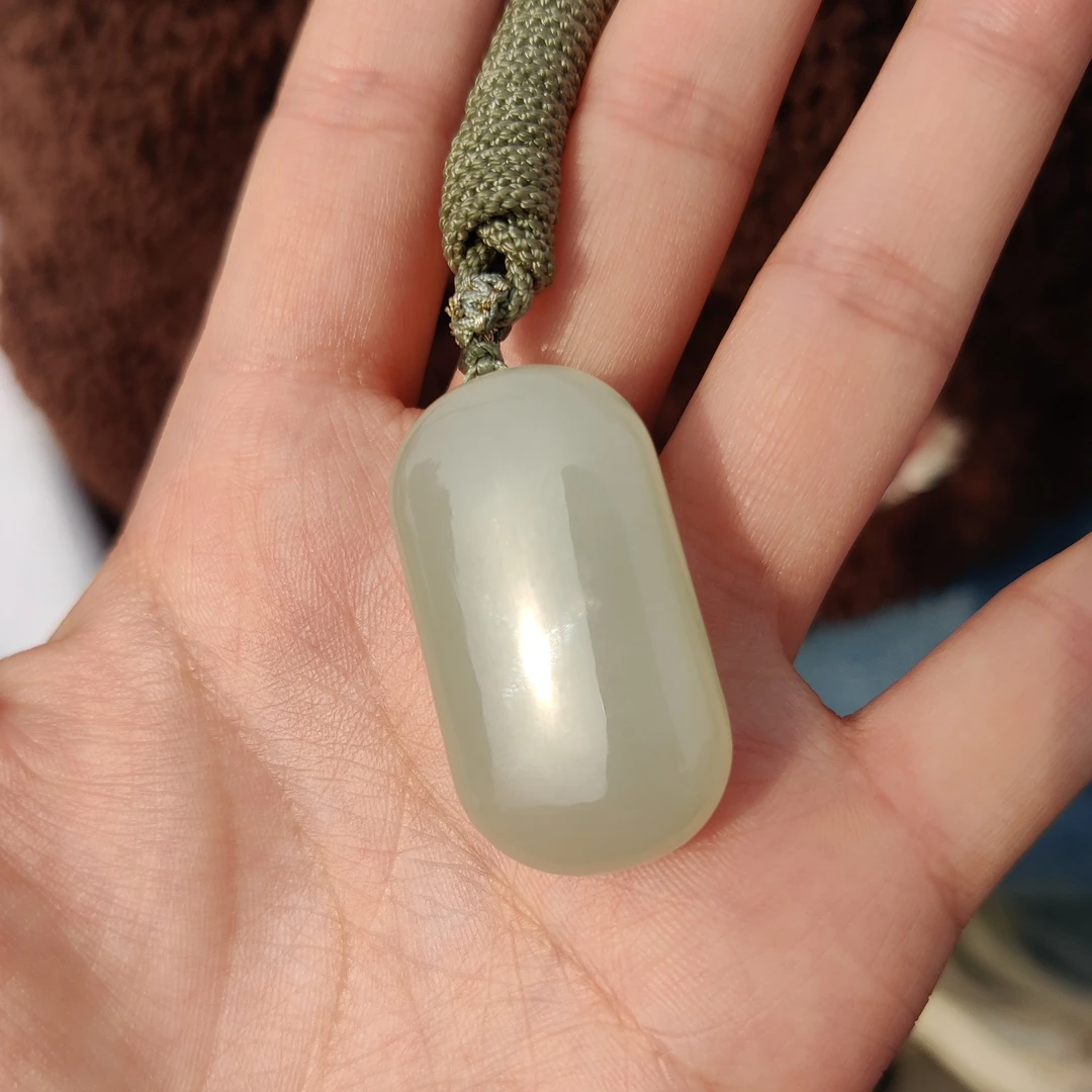 和田玉 平安无事牌