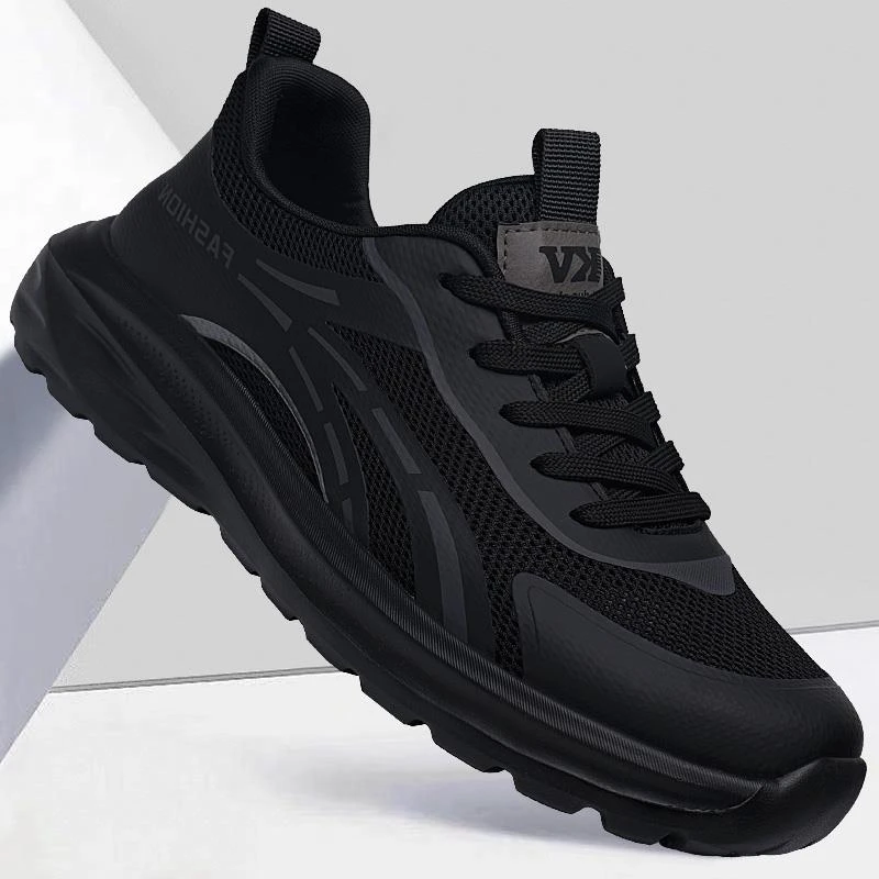 路易圣戈希鞋男夏季透气防臭百搭轻便软底薄款镂空时尚休闲鞋