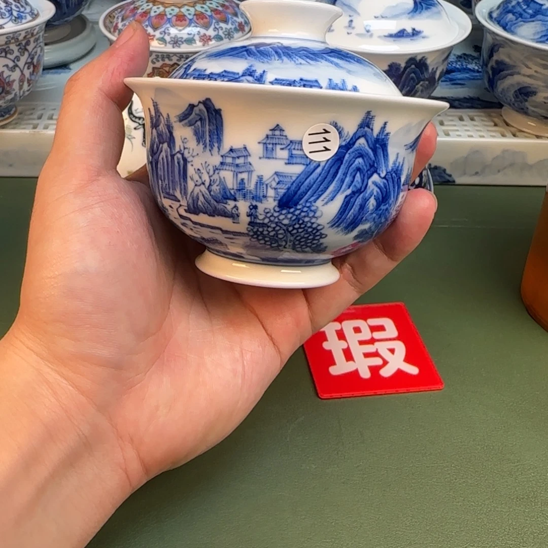 彦祖纯手工手绘茶具111