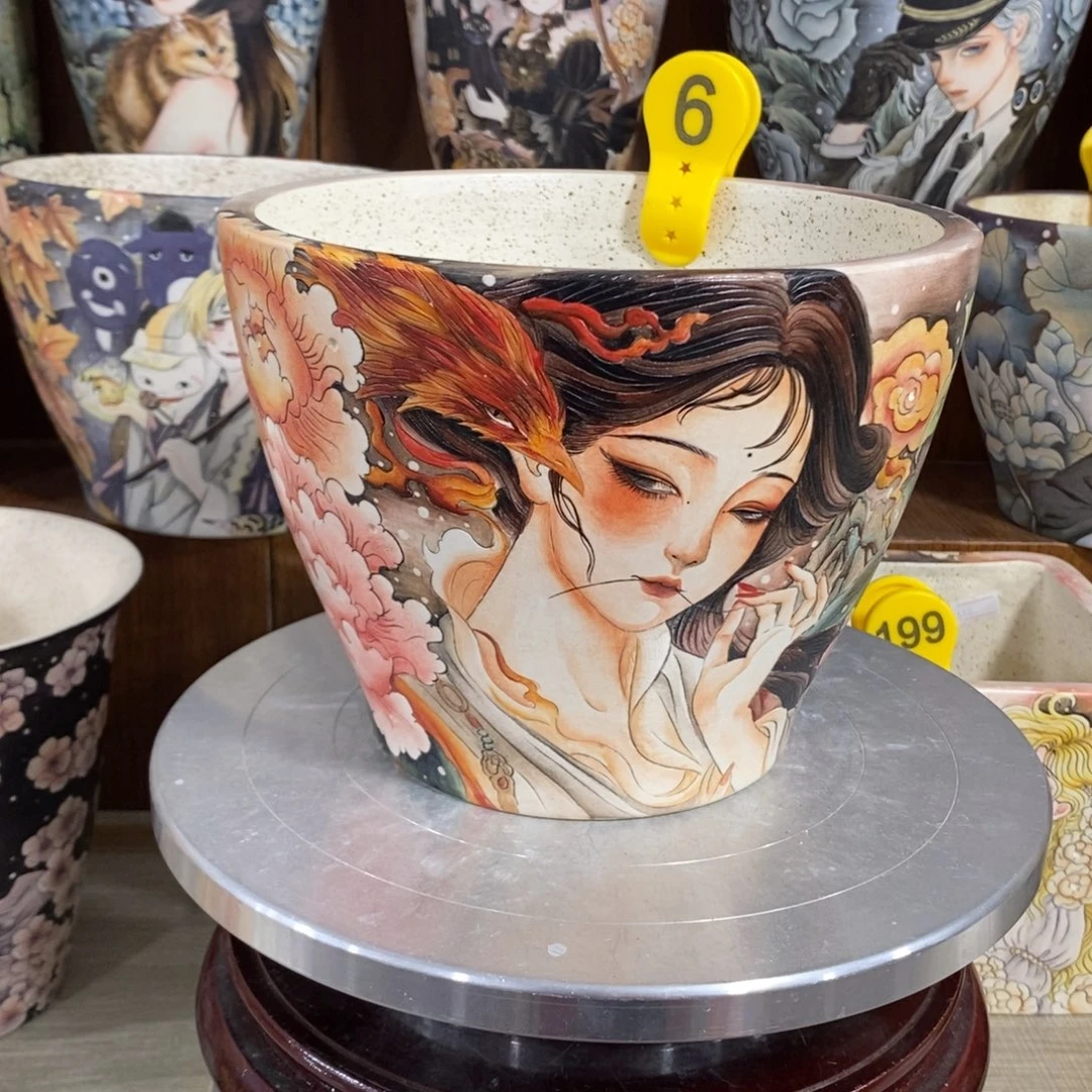 景德镇精品js美盆17.5/14.5