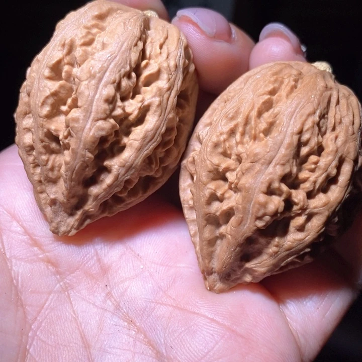 文玩核桃把件东北野生楸子小美85