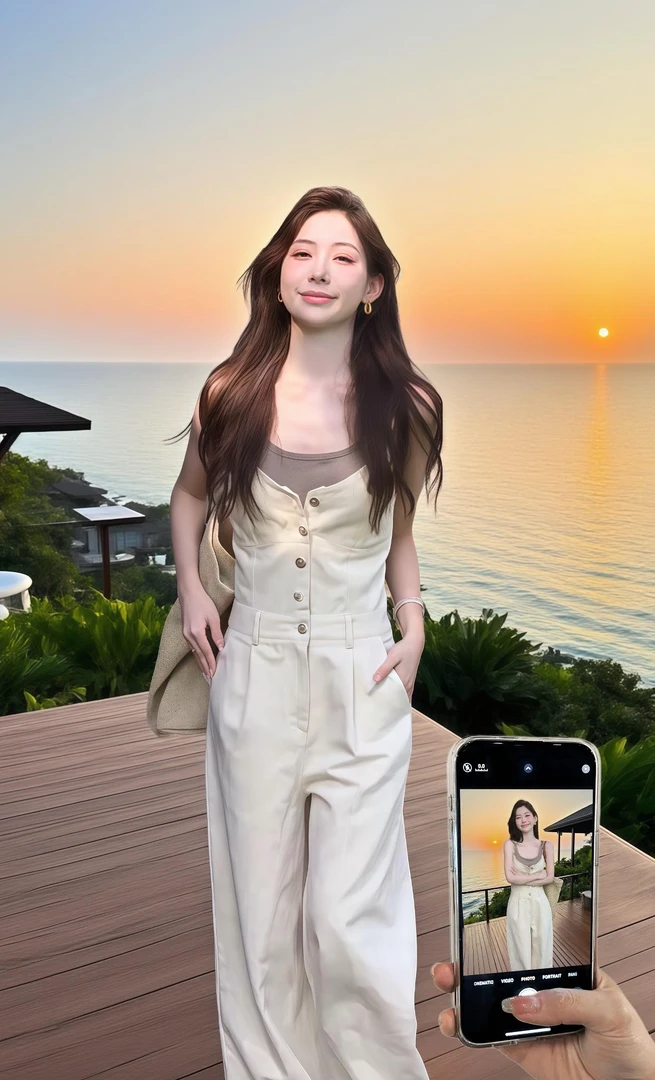 高级时尚套装夏季短款背心吊带高腰显瘦清冷系禅意衣服女连体背带