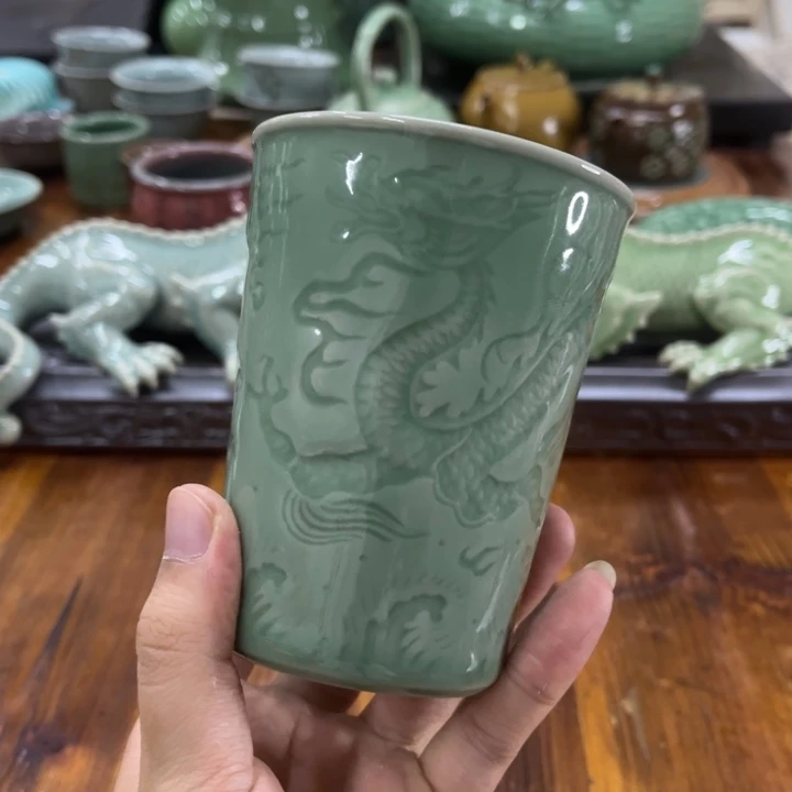 小仲青瓷茶器微瑕7930