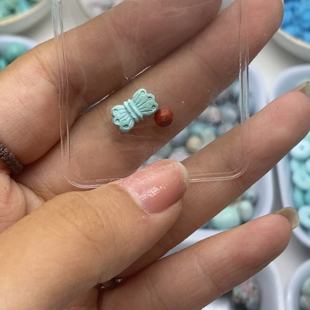 未镶嵌南红玛瑙珠宝半成品