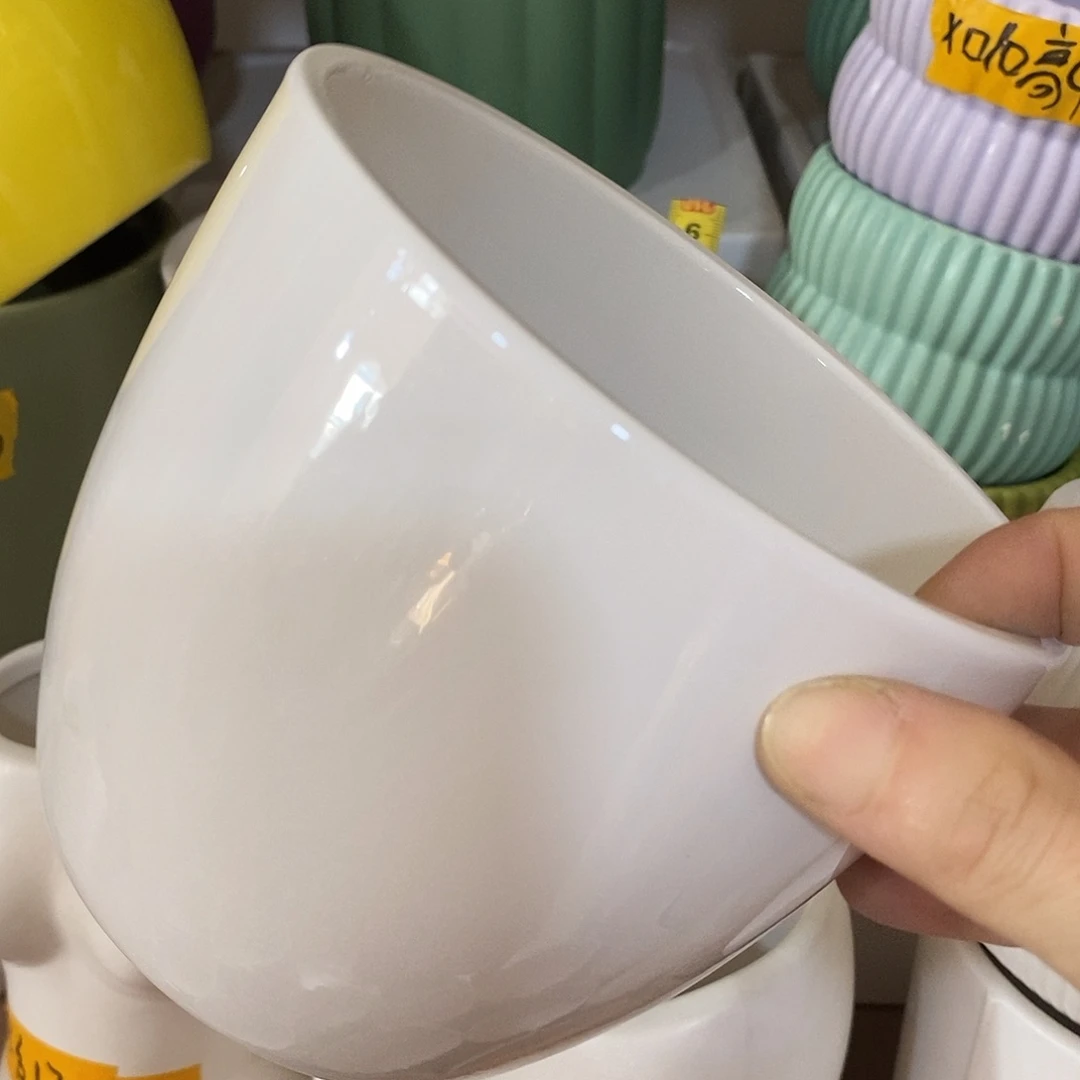 杯子陶陶盆有孔 瑕疵介意勿拍