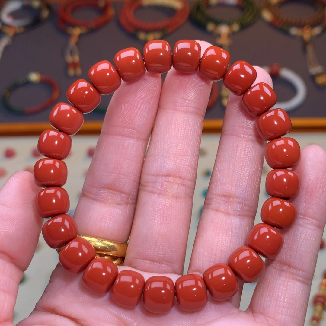 南红玛瑙未镶嵌颈饰